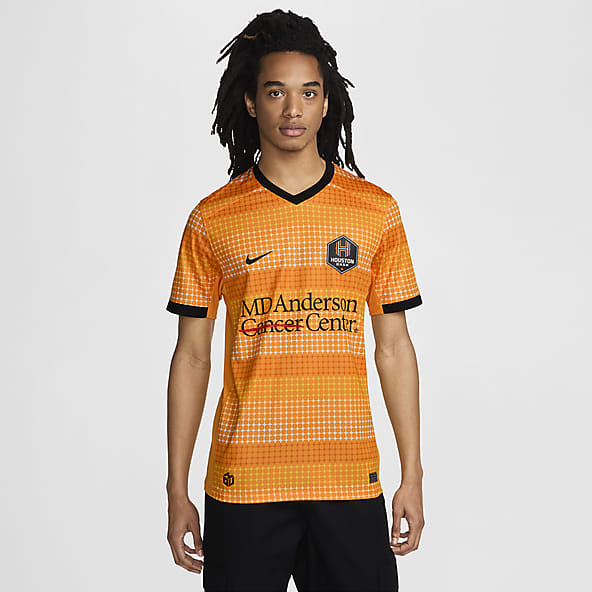 Nike orange soccer jersey cheap